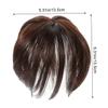 Brown Hair Topper 3-Pack for Women with Thinning Hair view 2