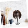 Brown Hair Topper 3-Pack for Women with Thinning Hair view 3