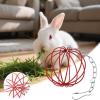 Hanging Metal Hay Rack for Small Pet Cages view 3