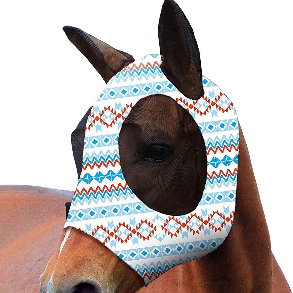 Horse Fly Protection - Keeps Flies Away, Soft UV Protection, Breathable Face Shield for Comfort and Clear Vision During Training and Outdoor Riding