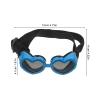 BESTonZON Heart-Shaped Pet Sunglasses for Small Dogs and Cats view 2