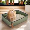 Portable Cat Litter Box for Travel and Space-Saving Use view 2