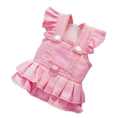 Dog Dress - Cat Clothing for Outdoors | Stylish Cowboy Overall for Kittens and Puppies