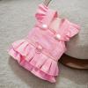 Dog Dress - Cat Clothing for Outdoors | Stylish Cowboy Overall for Kittens and Puppies view 3