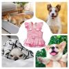 Dog Dress - Cat Clothing for Outdoors | Stylish Cowboy Overall for Kittens and Puppies view 4