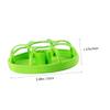 BESTonZON Plastic Food Bowl for Bird Cages view 2