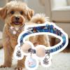 Cat Collar for Kittens with Cedar Wood Bead view 3
