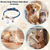Cat Collar for Kittens with Cedar Wood Bead view 4