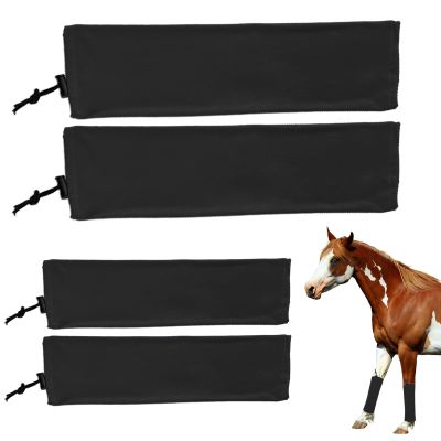 Fly Boots for Horses, Breathable Leg Protection with Shock-Absorbing Design