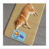 Summer Cooling Mat for Cats and Dogs, Non-Slip Breathable Rattan Pet Mat with Ice Silk Cooling Cushion for Even Heat Dissipation (Dog, XXL) view 3