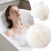 Loofah Washcloth Combo - Exfoliating Mesh Shower Pouf and Body Scrubber view 3