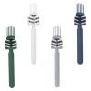 OUNONA 4-Piece Comb Cleaning Brush Set for Hair and Detangling Combs, Portable Comb Cleaner for Salon and Home view 1