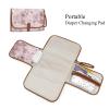 Portable Baby Changing Mat, Flower Design, Lightweight, Foldable and Waterproof view 3