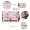 Portable Baby Changing Mat, Flower Design, Lightweight, Foldable and Waterproof view 4