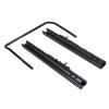 Luocute Universal Slider, Heavy-Duty Steel Racing Seat Slider Track Set, Double-Lock Design for Commercial Race Cars, Bottom-Mounted Setup view 1