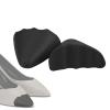 PU Foam Toe Cushions for Oversized Shoes, 1 Pair (16 g/12 g), Black/Beige view 2