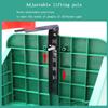 QYDZSHOP Sit-and-Reach Flexibility Tester, Adjustable Precision Measuring Device view 3