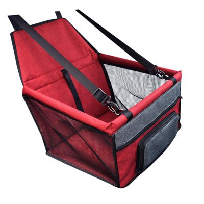 Red Dog Car and Truck Seat with Harness Ring