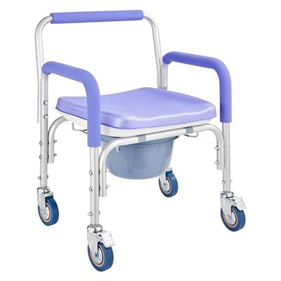 Portable Commode Chair for Seniors, People with Disabilities and Pregnant Women