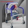 Portable Commode Chair for Seniors, People with Disabilities and Pregnant Women view 3