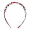 3-Pack Women's Fabric Toothed Headbands view 1