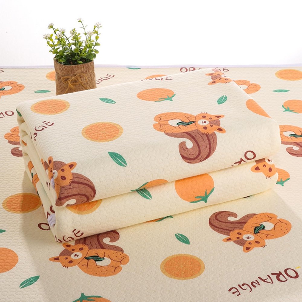 Morbuy Washable Incontinence Pad, S, Waterproof, 100 × 150 cm, Squirrel