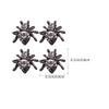 VALICLUD 20-Piece Spider Nail Charms, Durable Alloy, Reusable Gothic Nail Decorations for DIY Halloween Nail Art and Acrylic Nails view 2