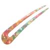 U-Shaped French Hair Pins, French Twist Hair Sticks for Women, Acrylic Hair Styling Accessories view 1