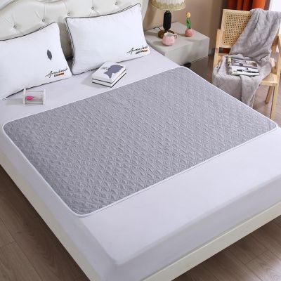 Morbuy Washable Incontinence Bed Pad, Waterproof, Non-Slip, 80 x 120 cm, Floral
