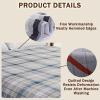 Morbuy Washable Incontinence Bed Pad, Waterproof, Non-Slip, 80 x 120 cm, Floral view 2