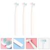 Double-Headed Pet Toothbrush for Cats, Soft Bristles, 3-Pack view 3