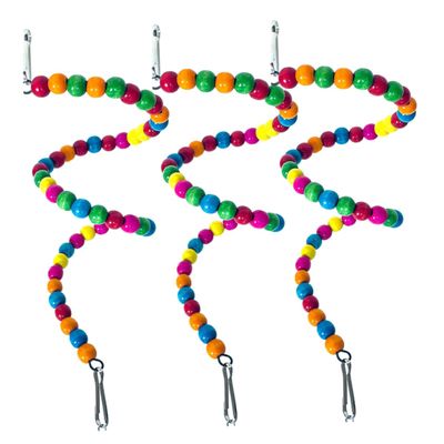 ibasenice 3-Piece Bird Toy Set