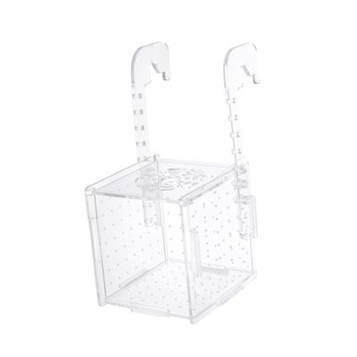 TOYANDONA Transparent Acrylic Aquarium Breeding and Isolation Box with Practical Mount for Improving Fry Survival