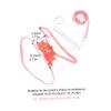 Pink Lizard Harness and Leash for Reptiles, Lightweight and Portable view 2