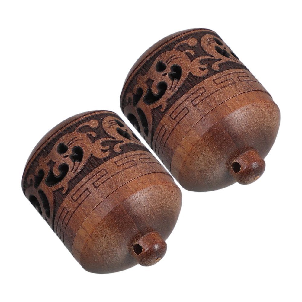 Wooden Lantern Pendant for Christmas Theme Parties with Scent Beads