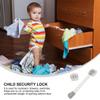 Ibasenice Child Safety Lock for Cabinet Doors and Drawers view 2