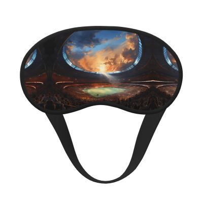 Comfortable Sleep Mask with Adjustable Elastic Band
