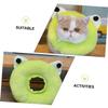 ibasenice Cartoon Cat Recovery Collar view 3
