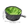 TOYANDONA 2-Pack Collapsible Waterproof Pet Bowls for Dogs and Cats view 2