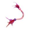 Borner Cat Feather Toy with Grass view 1