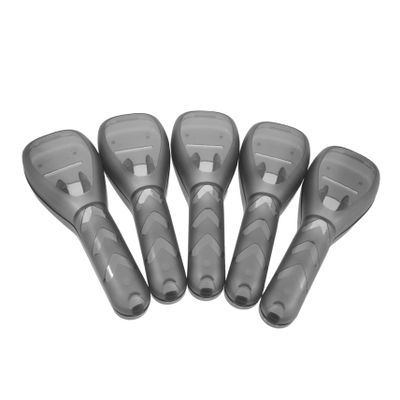 PartyKindom 5-Piece Plastic Travel Razor Holder Set