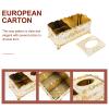 Elegant PP Tissue Box with Rose Pattern for Bathroom and Bedroom view 4