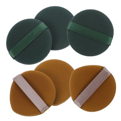 6 Portable Hydrophilic Polyurethane Powder Puffs