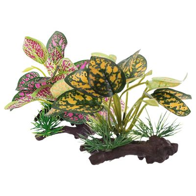 Abaodam 2 Pack Artificial Aquarium Plants