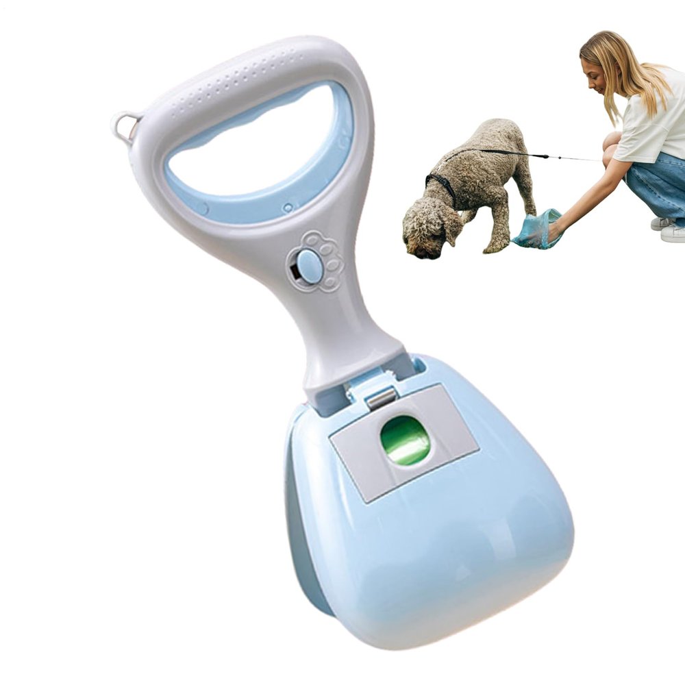 BommFu Dog Pooper Scooper – Portable Cat Litter Scoop