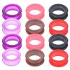FUTUREORYY 12-Piece Finger Guards for Hairdressing Scissors and Pet Grooming view 1