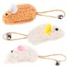 Abaodam 3-Piece Cat Toy Mice view 1