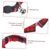 UPKOCH Adjustable Plaid Cat Collar with Bell view 4
