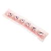 Toyvian Heart-Shaped Pet Hair Clip with Pearls and Lace view 1