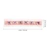 Toyvian Heart-Shaped Pet Hair Clip with Pearls and Lace view 2